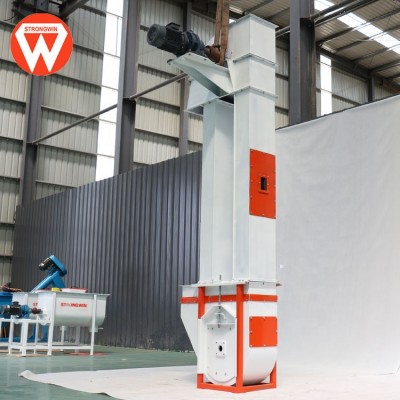 Manufacturer price 10t/h feed pellet bucket elevator conveyor for sale