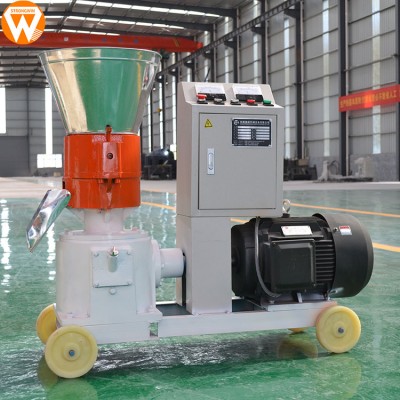 Hot selling China Strongwin Simple Operation small flat die feed pellet mill machine for sale