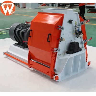 ISO SGS CE chicken feed making machine electric animal feed crusher hammer mill grinder