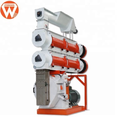 Best selling 4-18T/H ring die livestock poultry feed pellet mill with CE