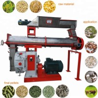 Best selling CE approved 5 ton per hour animal feed pellet production line