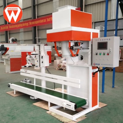 High mechanization degree automatic feed pellet bagging machine