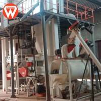 Henan Manufacturer supply 3t/h cattle feed pellet mill line with CE